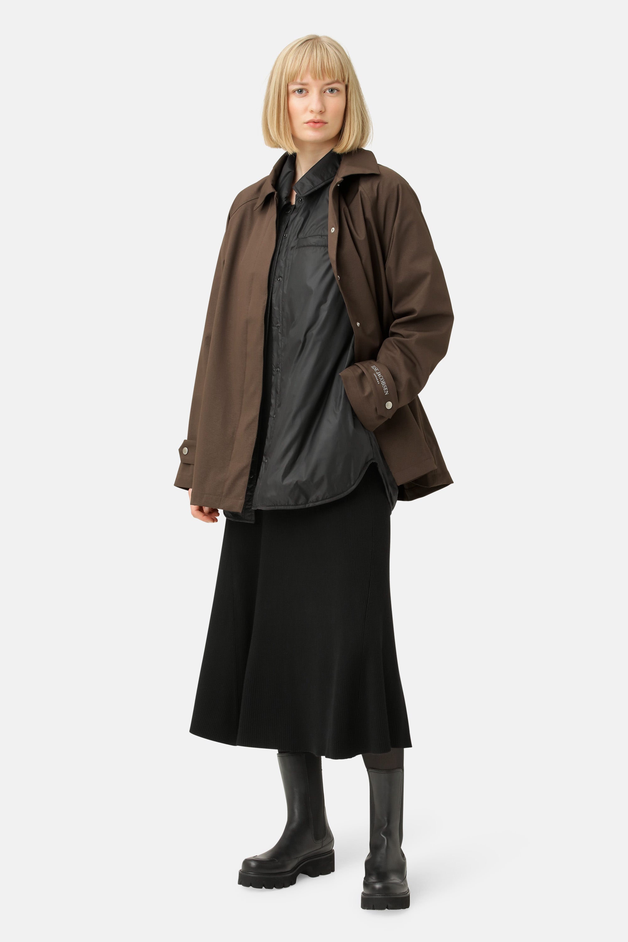Ilse Jacobsen Hornbæk Rain Rain jacket Rain jacket 229 Chocolate Brown